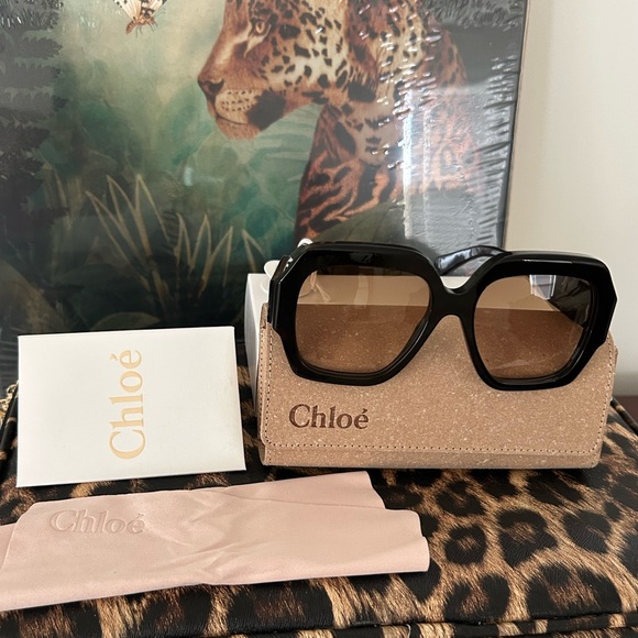 (NEW) CHLOE Authentic Luxury Havana Sunnies - Picture 5 of 6